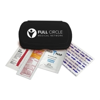 Summer first aid kit. Oval shape, pocket size, elegant details.... from ASI...