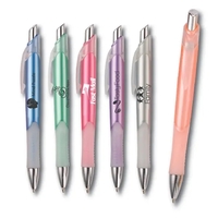 This is a silver trim that highlights the translucent barrel.... from ASI...