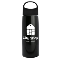 26 oz Metalike Flair Bottle with Oval Crest Lid... from ASI 40480 Koozie Group