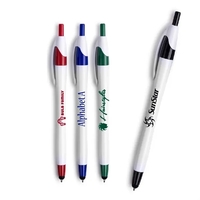 Introducing our affordable white barrel stylus pen.... from ASI 83770 Royal...