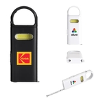 Carabiner COB Flashlight w/ Measuring Tape