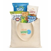 Eco Friendly Tote with Snacks... from ASI 89971 Stuff A Mug