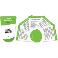 Folding Fan - Good Nutrition