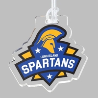 UV full color graphic customizable luggage bag tag made from 1/4"... from ASI...