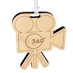 Custom Laser Etched Birch Bag Tags