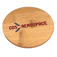 Bamboo coaster with UV graphics.... from ASI 72521 Morris Magnets
