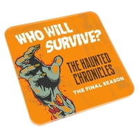 Coaster made with a 1/4" thick sheet of clear acrylic covering... from ASI...