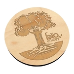 Custom Laser Etched Birch Coasters