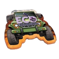 Custom shaped 1/8" thick acrylic magnet.... from ASI 72521 Morris Magnets /...