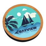 Custom Ultra Vivid Bamboo Magnets