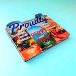 Custom 1/4" Acrylic Magnets USA Made