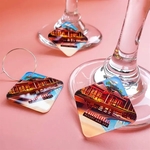 Full Color Acrylic Wine Charms