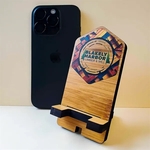 Ultra Vivid Bamboo Phone Desk Stands