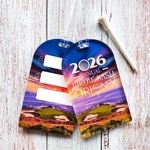 Custom 1/4" Acrylic Write-On Luggage Bag Tags