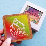 Cork Wood Coaster set of 2