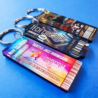 Event Ticket Stub Key Tags... from ASI 72521 Morris Magnets / Laser Cuts