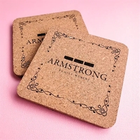 Laser etched cork/wood coasters.... from ASI 72521 Morris Magnets