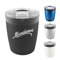 8 oz. mini tumbler with a stainless steel outer wall, interior... from ASI...