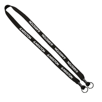 5/8" Polyester Shoelace Double Ended Lanyard
