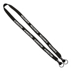 5/8" Polyester Shoelace Double Ended Lanyard