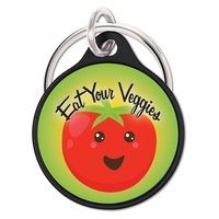 Black Round Key Ring