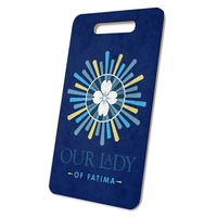 10" x 17" rectangle seat pad made of polyurethane memory foam... from ASI...