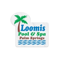 Matte Clear Removable Vinyl Adhesive Back Die Cut Decal