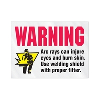 Clear Poly High Tack Aggressive Adhesive Square Corner Decal