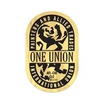 Gold Polyester Die Cut Custom Decal