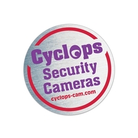 Brushed Chrome Polyester Die Cut Custom Decal