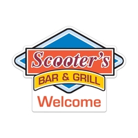 Ultra removable adhesive poly double face window die cut custom decal.......