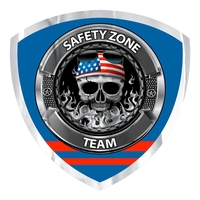 Chrome polyester overlaminated die cut custom decal.... from ASI 56950 Gill...