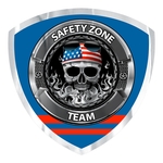 Chrome Polyester Overlaminated Die Cut Decal