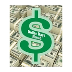 White Vinyl Square Corner Custom Floor Decal w/ Removable