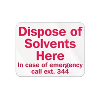 Clear Polyester Overlaminated Die Cut Decal