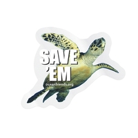 Clear outside static cling vinyl die cut custom decal.... from ASI 56950 Gill...