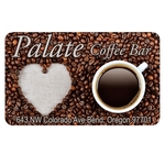 White Vinyl Permanent Adhesive Die Cut Custom Decal