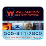 Rectangle Hard Surface Mouse Pad w/ 1/8" Foam Back 6"x7 1/2"