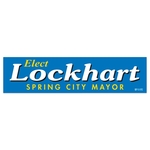 Rectangle Vinyl Ultra Removable Zip-Strip Bumper Sticker (3