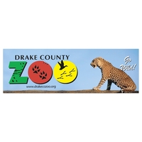 3 3/4" x 11 1/2" bumper sticker made of durable vinyl... from ASI 56950 Gill...