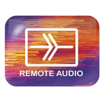 White Vinyl Perm Adh Rectangle Domed Decal