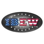 Chrome Poly Perm Adh Oval Domed Decal (2"x4")