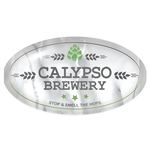 Chrome Poly Perm Adh Oval Domed Decal (3"x5 1/2")