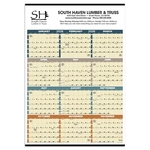 Triumph® Calendars Time Management Span-A-Year (Non-Lamin...