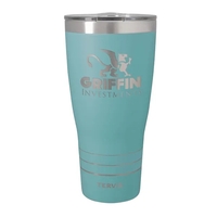 Tervis® Powder-Coated Stainless Steel Traveler® Tumbler -...... from ASI...