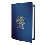 Legal Size Foil Stamped Linen Certificate & Award Cover