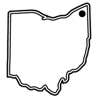 Key Tag - Large Ohio State - Spot Color... from ASI 80210 Quikey Mfg Co Inc /...