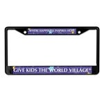 Laser Cut License Plate Frame
