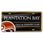 Laser Cut License Plate