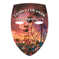 Mask Hand Fan Without Stick